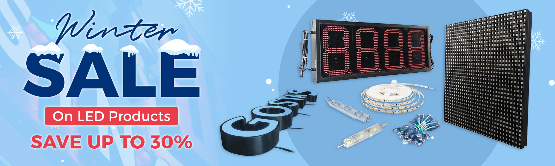 Winter Sale on LED Products
