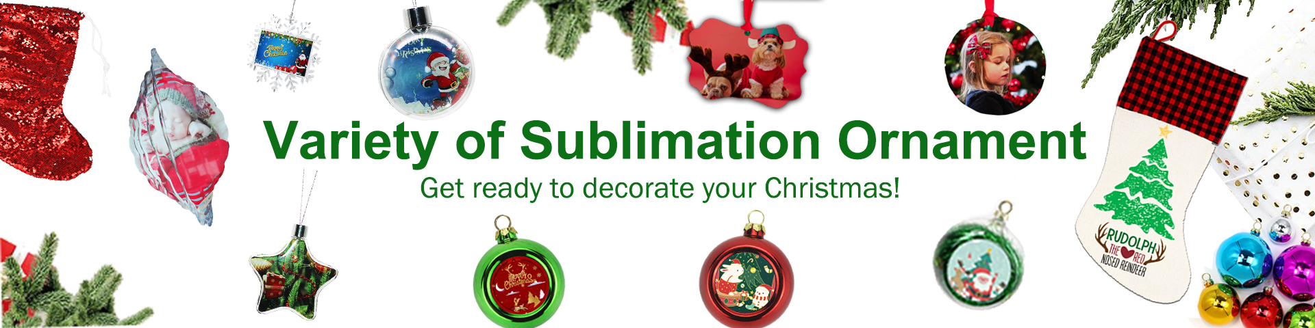 Sublimation Christmas Ornament