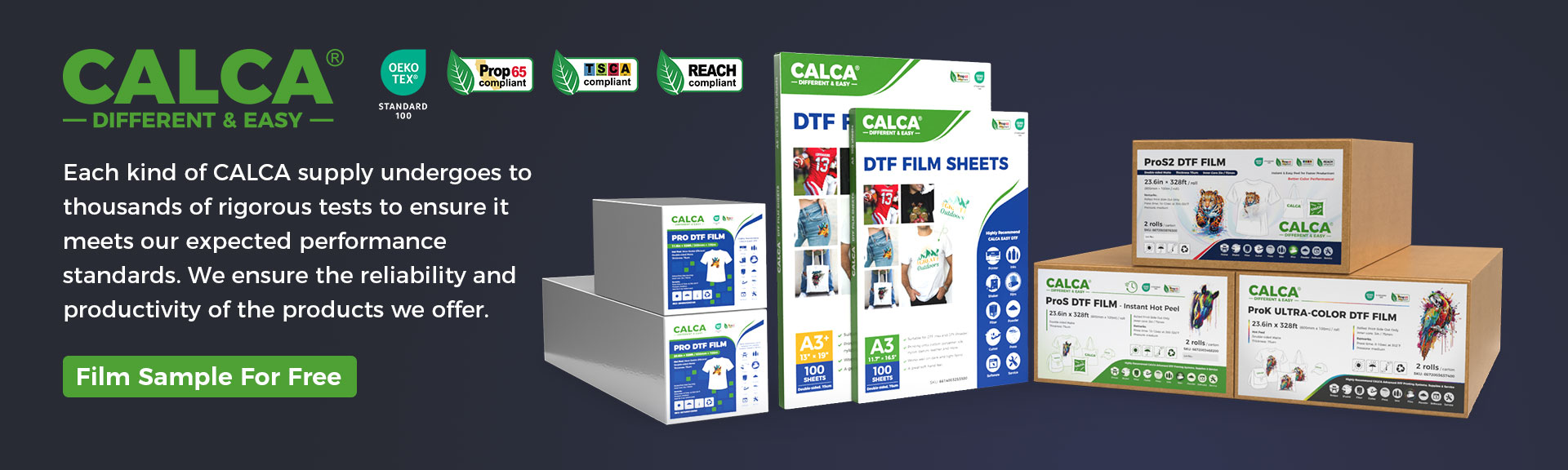 CALCA DTF Transfer Film