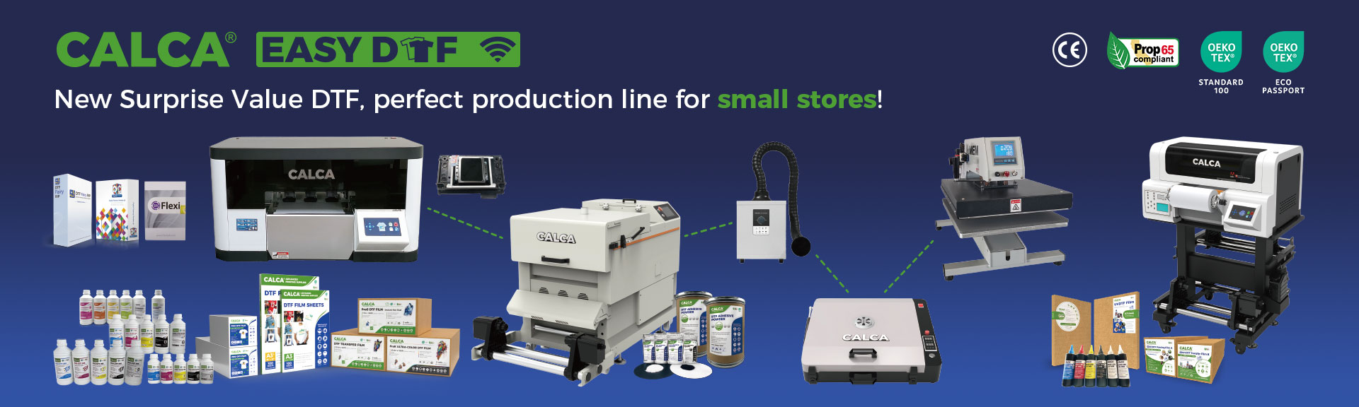 CALCA Advanced DTF System and Supplies