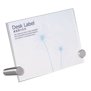 Desk Label 6.7" x 4.7" (170 x 120mm)