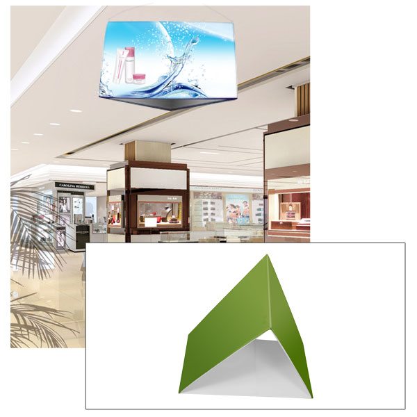 New 20ft Square Fabric Tension Display Hanging Sign on sale at ...