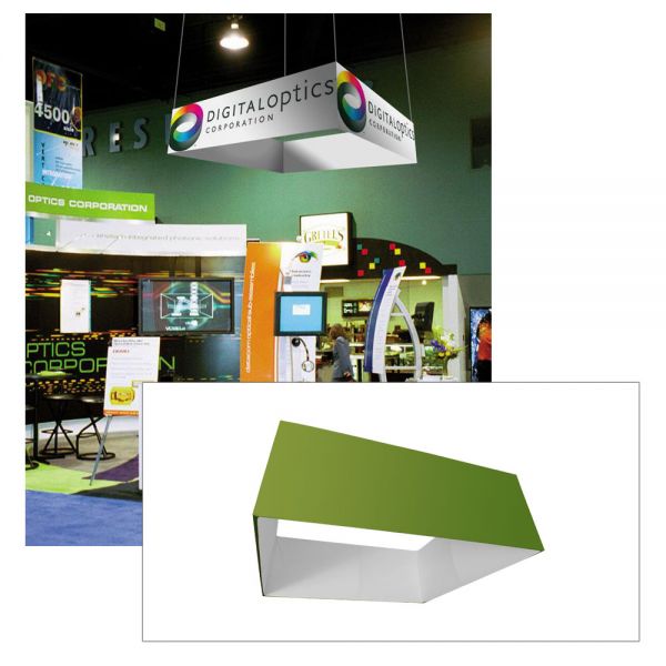 20ft Ceiling Banner Display Trade Show Square Hanging Sign (Double ...