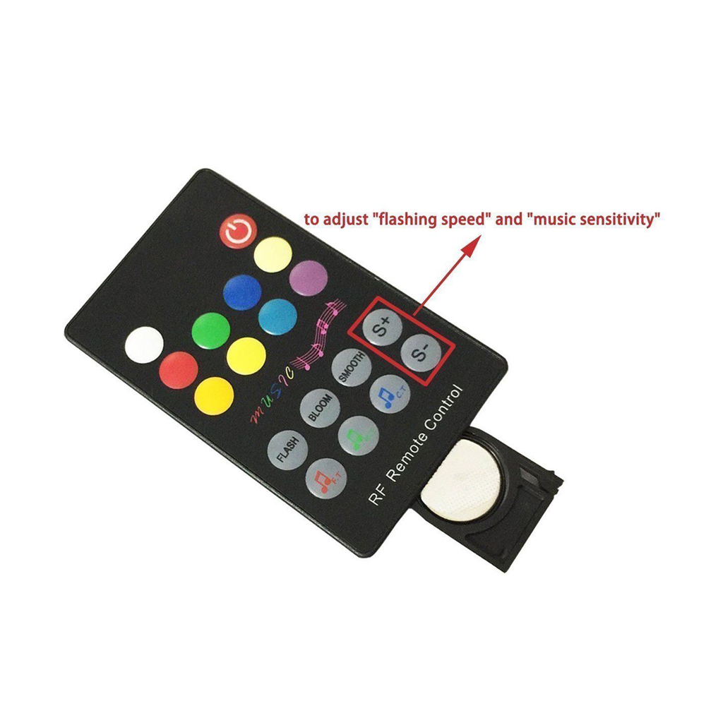 RF 18 key Music Remote Controller for 3528 5050 RGB LED Strip Light
