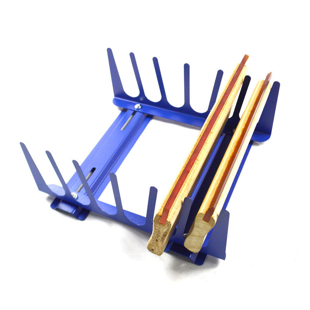 Screen Print Screen Racking Screen Printing Squeegee Rack 6 Layers Scraper Holder Destop Setting ...