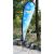 4m Teardrop Banner with Cross Base