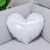 50pcs Sublimation Polyester Glitter Pillow Case Cushion Cover Heart Shaped