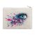 6.3" x 9" Glitter Sublimation Printing Cosmetics Canvas Makeup Bag