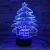 3D acrylic Lamp, with 7 Color Changes, Dimmable LED Night Lamp, Remote Control and Smart Touch Christmas Tree