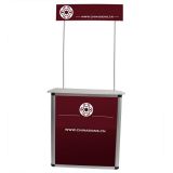 Standard Aluminum Portable Trade Show Counter with Top Board