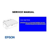 Manual de Servicio en Inglés Impresora Epson Stylus CX4100 4200 4700 4800/DX4200 4800 4850