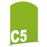 Свободностоящий сублимационный задник для выставочных стендов C5 (2080мм Ш x 2580мм В)