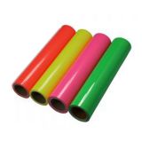 Fluorescent PU Digital Heat Press Transfer Vinyl 19.7" x 82´ Roll PU Self-Adhesive 