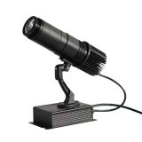 20W Black  Desktop or Mountable LED Gobo Projector Advertising Logo Light (with Custom 1 Color Static Glass Gobos)