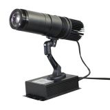 10W  Black  Desktop or Mountable LED Gobo Projector Advertising Logo Light (with Custom 1 Color Static Glass Gobos)