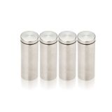 4pcs/pack 12x25mm Stainless Steel Glass Wall Mounting Sign Holder Standoff