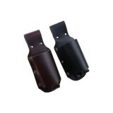 2PCS Leather Belt Beer Holster Water Bottle Carrier Case Waist Flask Holder