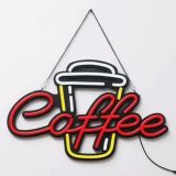 Coffee Neon Sign Decoration Size 60x40cm