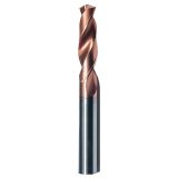 Internal Cooling Twist Drill 5D Carbide Bits 6 Shank Diameter For Cast Iron