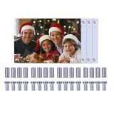 CALCA 36 Pack 11.8inx7.87in Sublimation Blank Personalized Printing Glass Photo Frame for Sublimation Decorative with Hanging Hardware Kit for Home Decor