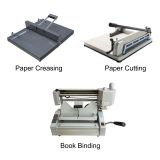 A4 A3 Desktop Paper Creasing Machine+Hot Melt Glue Book Binding Machine+Manual Paper Cutter