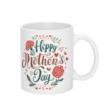 Mother´s Day Gift Mug Happy Mother´s Day Creative Design Pattern Printing 11o White Mug Mother´s Day Gift Fun Pictures Printing Mug Coffee Cup Funny Printing Ceramic Cup Milk Cup - A Novel Gift For Mother´s Day To Give To Morm