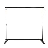 2.2x2.4m/ 2.4x3m Step and Repeat Adjustable Backdrop Telescopic Banner Stand (Stand Only)