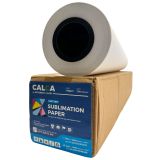 CALCA 95gsm 24in x 100ft Fast Dry Dye Sublimation Paper for SureColor F570 Dye-Sublimation Printer, 2" Core