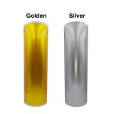 UV DTF Golden/Silver Film Crystal Label Sticker Printing Film, 0.64*200m