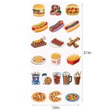 20pcs Iron on Transfer 3in DTF Transfers Ready to Press Transfer Making Sticker for T Shirts Hoodie Bags DIY Crafts