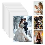 US Stock CALCA 50pcs 12" x 18" Sublimation Blank Aluminum Sheets - 1mm Thick, Glossy White with Round Corner(Local Pick-Up)