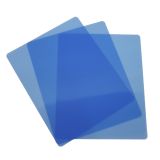 8in x 10in 7.68mil Laser Blue Transparent Film 100 Sheets/pack