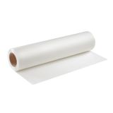 CALCA 24" x 164′ Roll White Color Printable PU Heat Transfer Vinyl with PET Bottom Paper For Dark T-shirt Fabric
