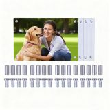 US Stock CALCA 24 Pack 11.8"x15.7" Sublimation Blank Glass Photo Frames, Personalizable, Decorative with Hanging Kit for Home Decor(Local Pick-Up)