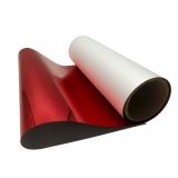 US Stock CALCA 23.6in /60cm DTF Cherry Red Metallic Film Roll,Cold Peel