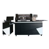 DC220 Flanging Notching CNC Aluminum Automatic 3D Channel Letter Bending Machine for Letters within 220mm