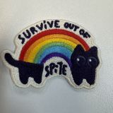 CALCA Embroidered Patch with Low-Temp Heat Transfer Adhesive