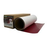 CALCA 23.6in /60cm DTF Cherry Red Metallic Film Roll,Cold Peel