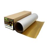 US Stock, CALCA 24in x 65.6ft/61cm x 20m DTF Gold/Silver Metallic Film Roll,Cold Peel