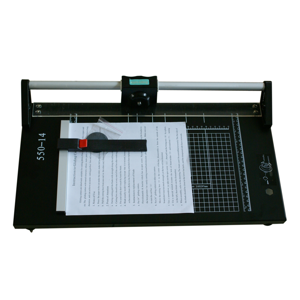 14 Inch Manual Precision Rotary Paper Trimmer, Sharp Photo Paper Cutter