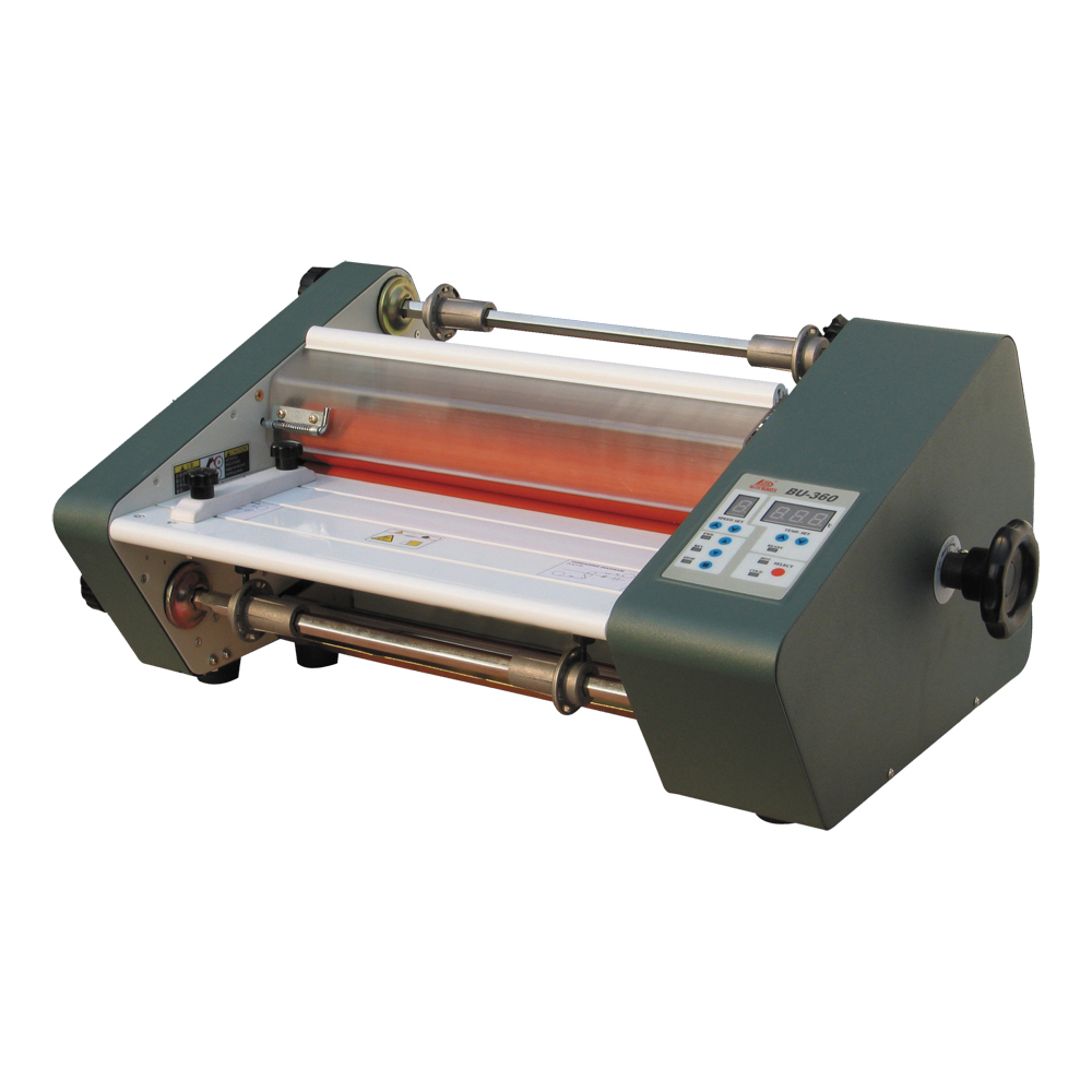 Qomolangma 14" Desktop 2 Sides Home Business Card Laminating Hot Laminator
