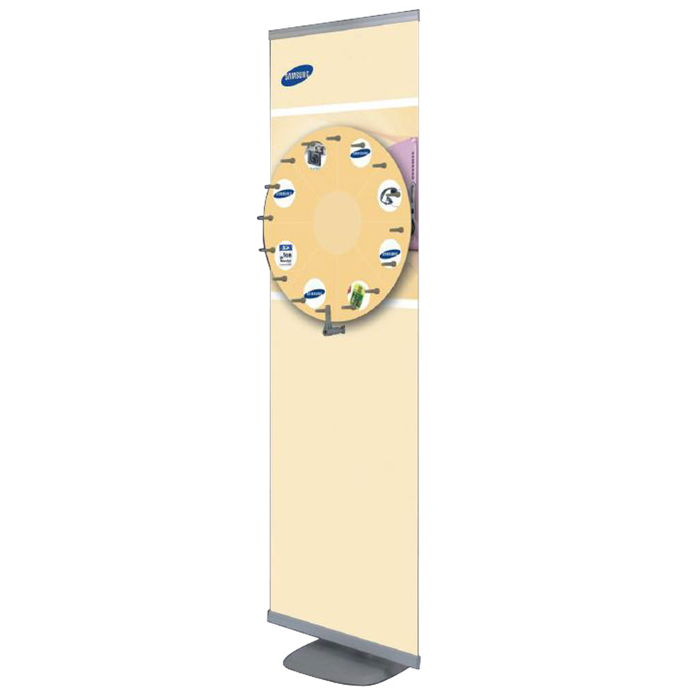 Poster Banner Stand with a Turnplate (Stand only)
