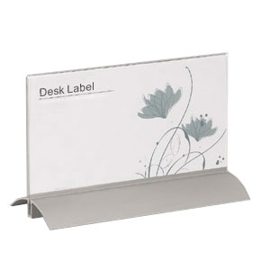New Al Desk Label 3.9" x 7.5" (100 x 190mm)