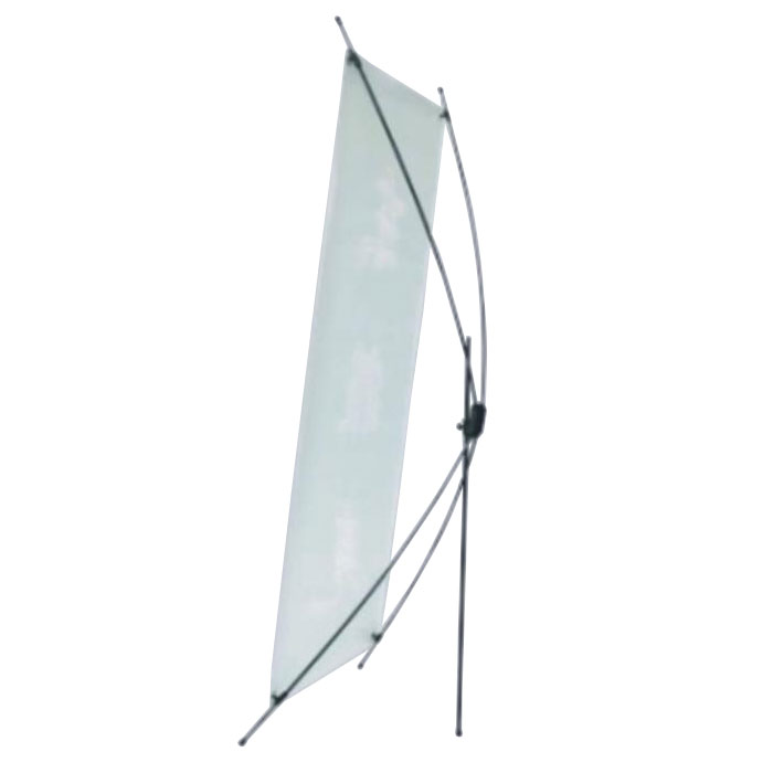 Adjustable Angle Carbon Fiber X banner (24"x63")