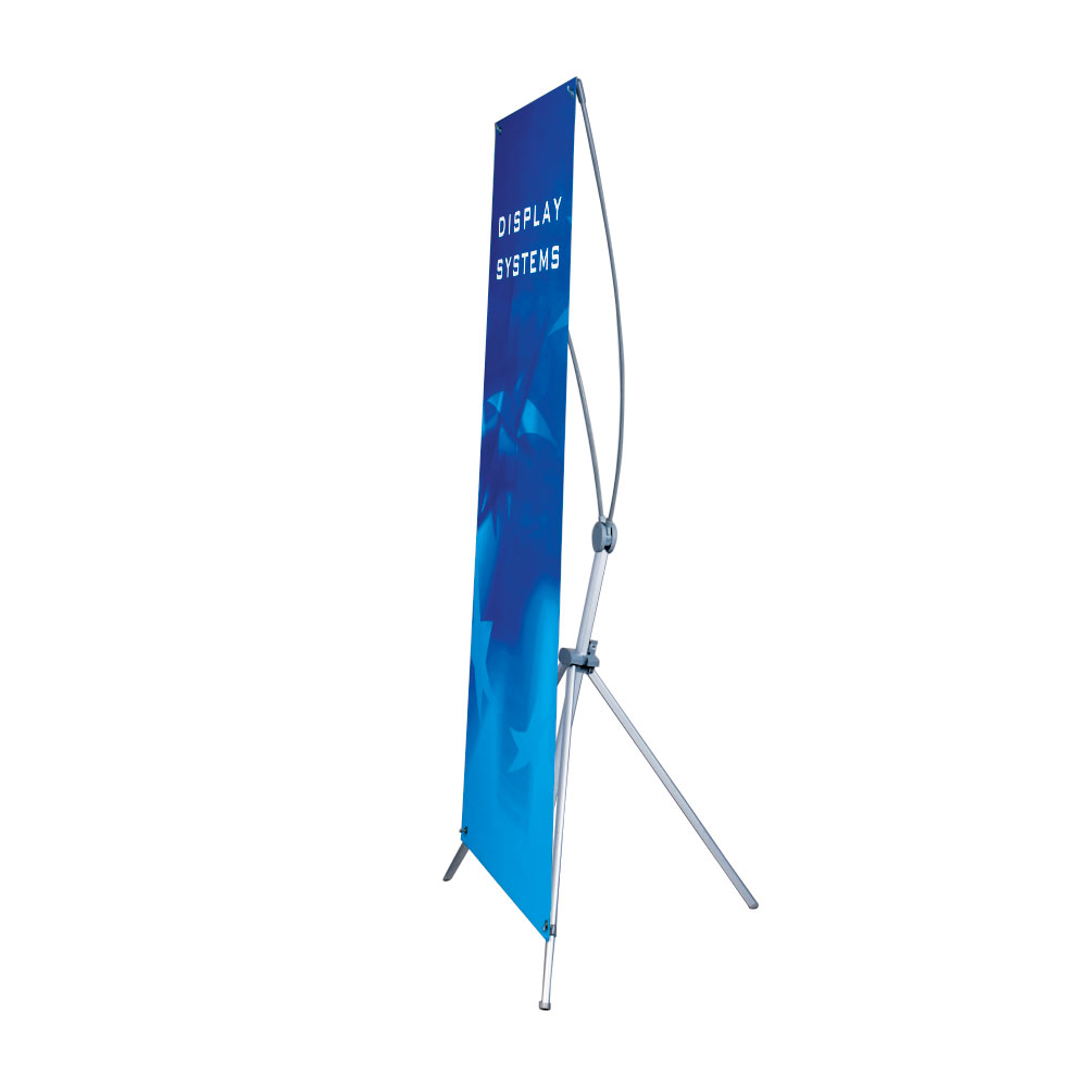 Classic Adjustable Size X Banner Stand