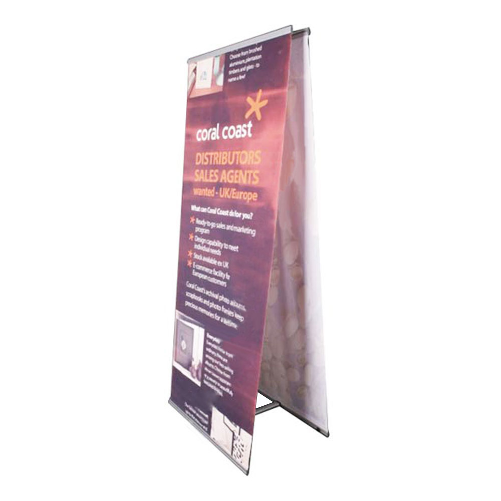 Double Sided L Banner Stand