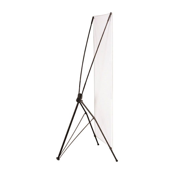 Economy Fiber Rod Korean X Banner Stand