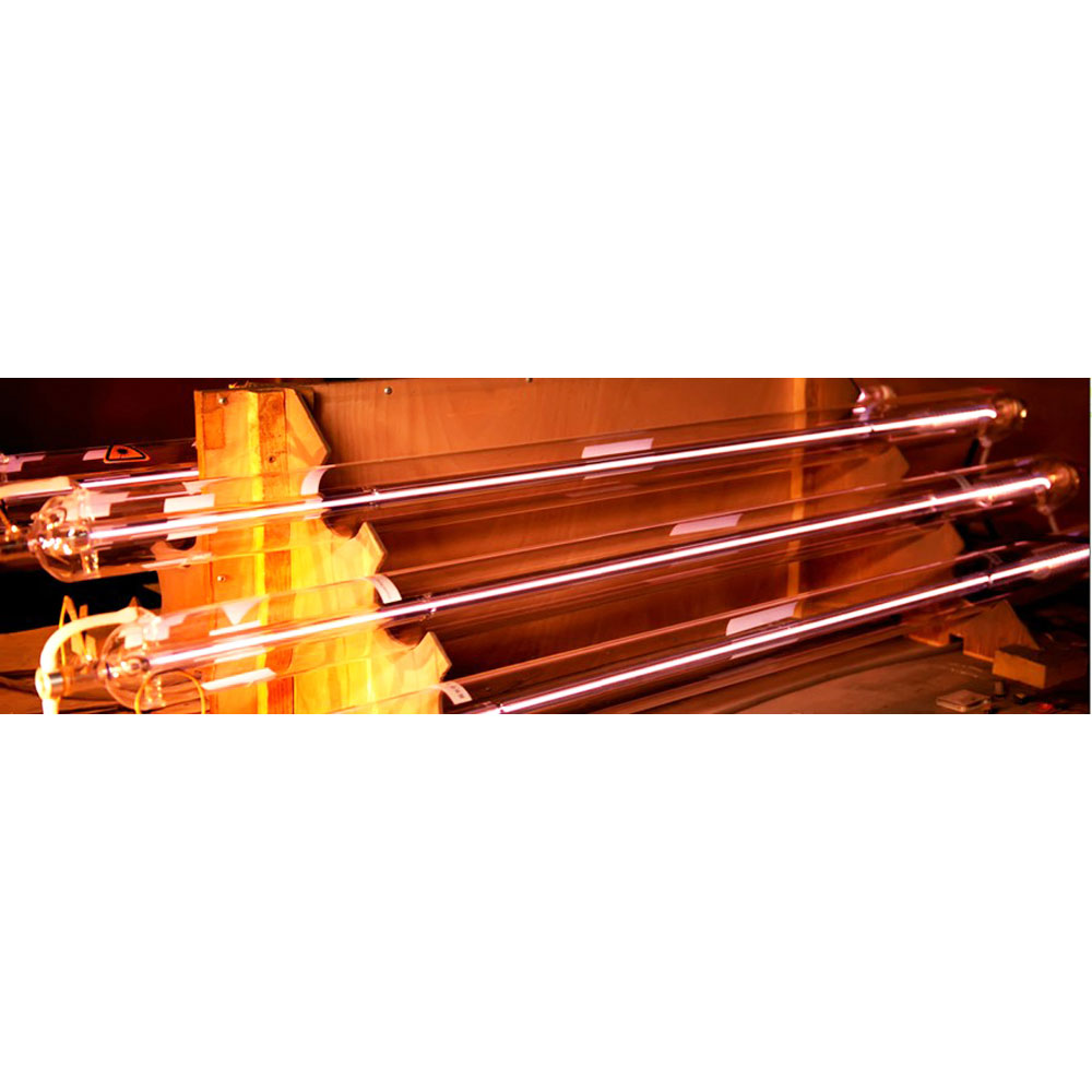 130W CO2 Sealed Glass Laser Tube (1650mm Length, 80mm Diameter)
