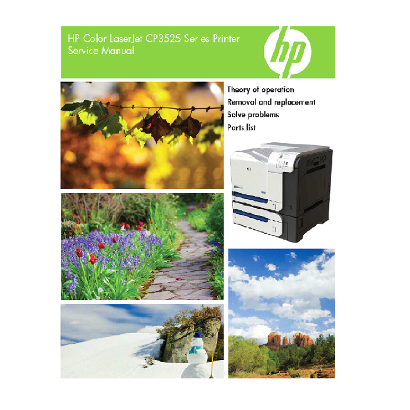 Инструкция по эксплуатации HP Color LaserJet CP3525 (англ.яз.)