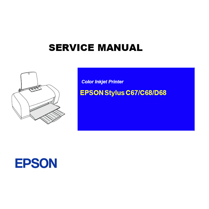 Инструкция по эксплуатации EPSON Stylus C67 68/D68 (англ.яз.)